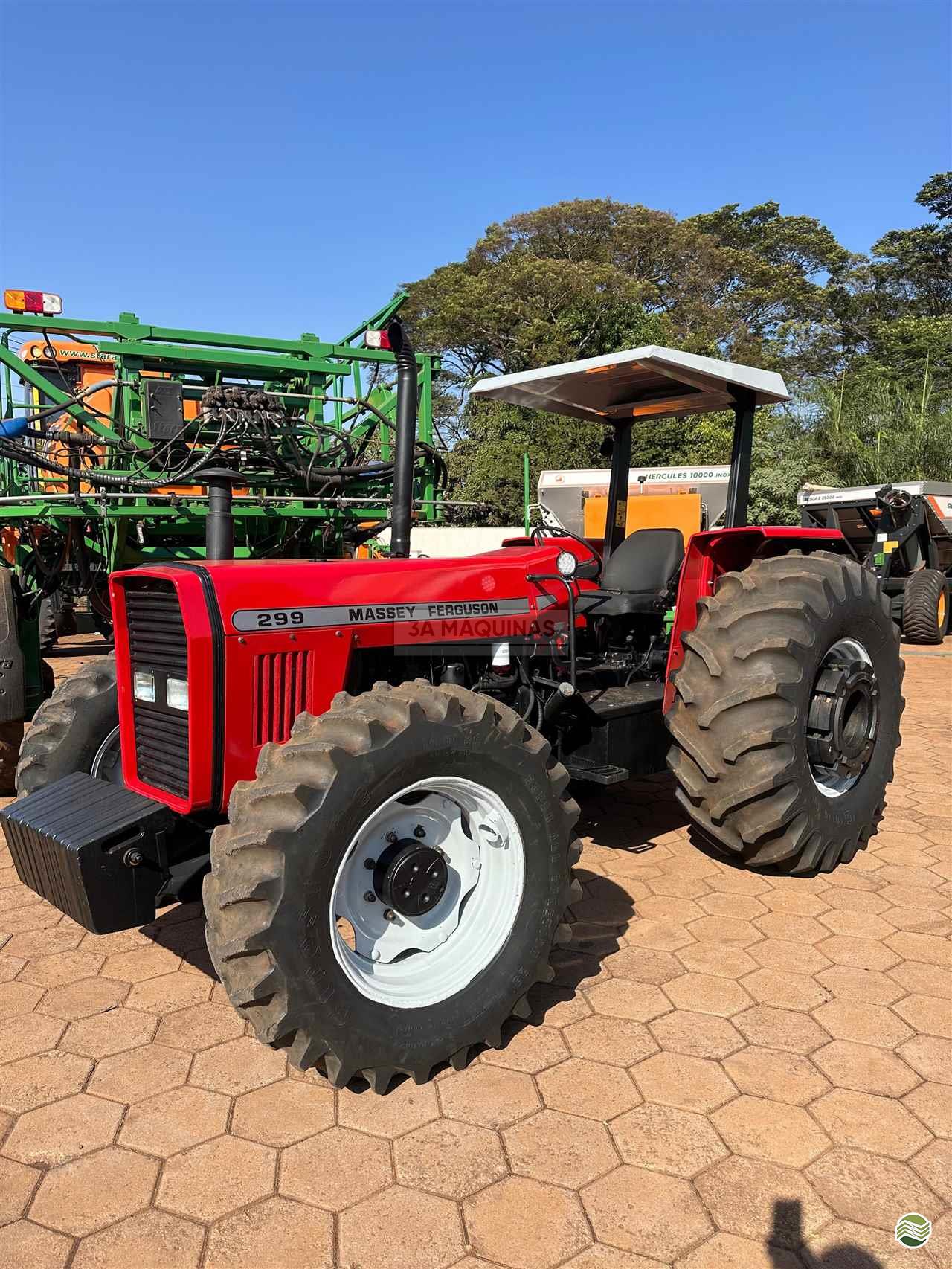 TRATOR MASSEY FERGUSON MF 299 Tração 4x4 3A Máquinas - Stara - Matriz DOURADOS MATO GROSSO DO SUL MS